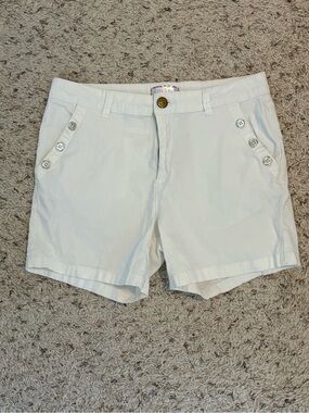 Stella Parker Collection Size 6 White Shorts